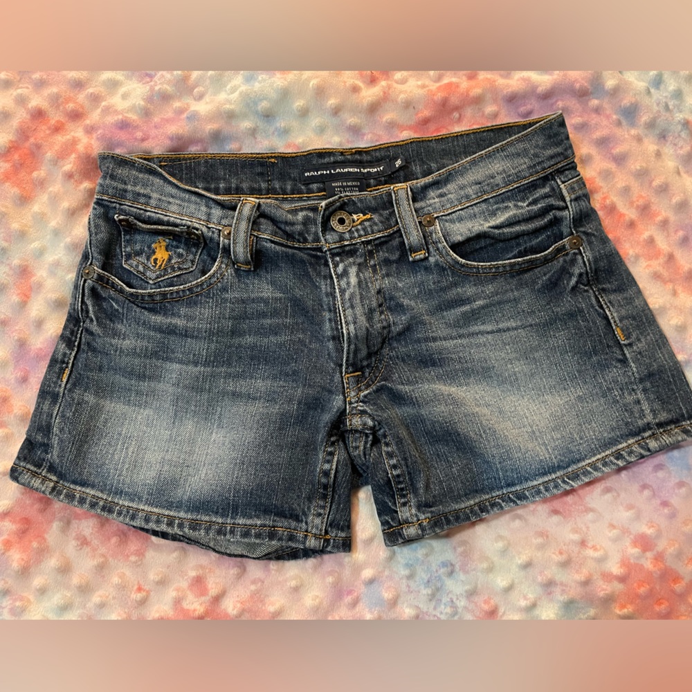 Ralph Lauren Sport Women’s Size 25 Short Jean Shorts